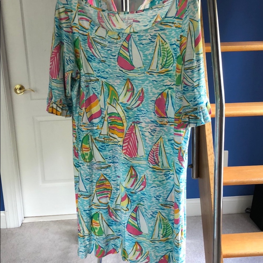 Lilly Pulitzer Sailboat Dress